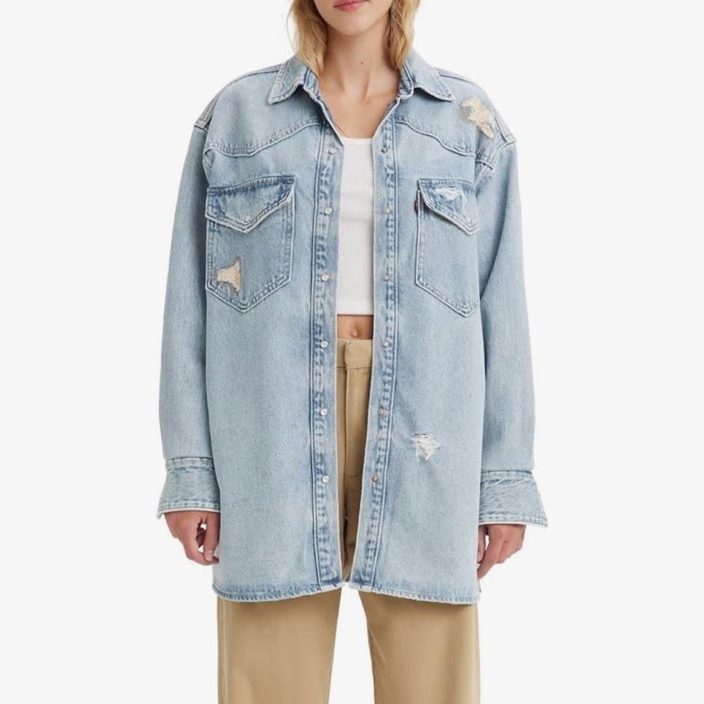 Levis Dylan oversized western shirt